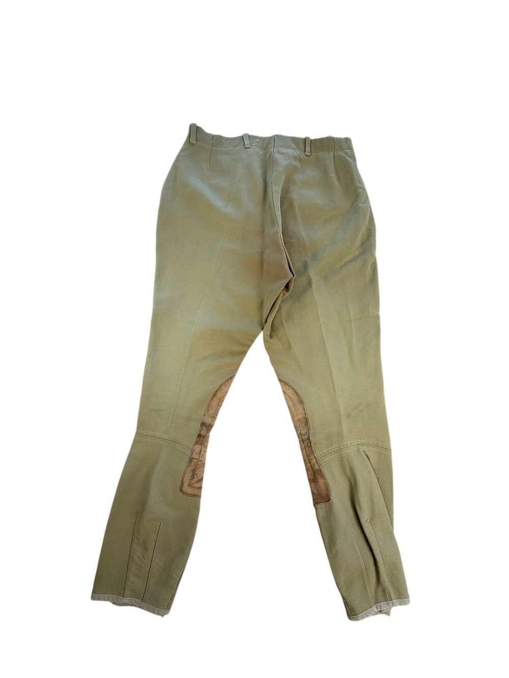 Vtg The Tailored Sportsman Pants Womens 26 Green Riding Breeches Twill 28x25